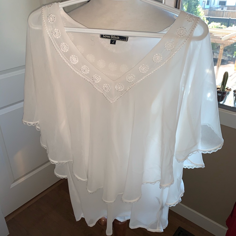 white top